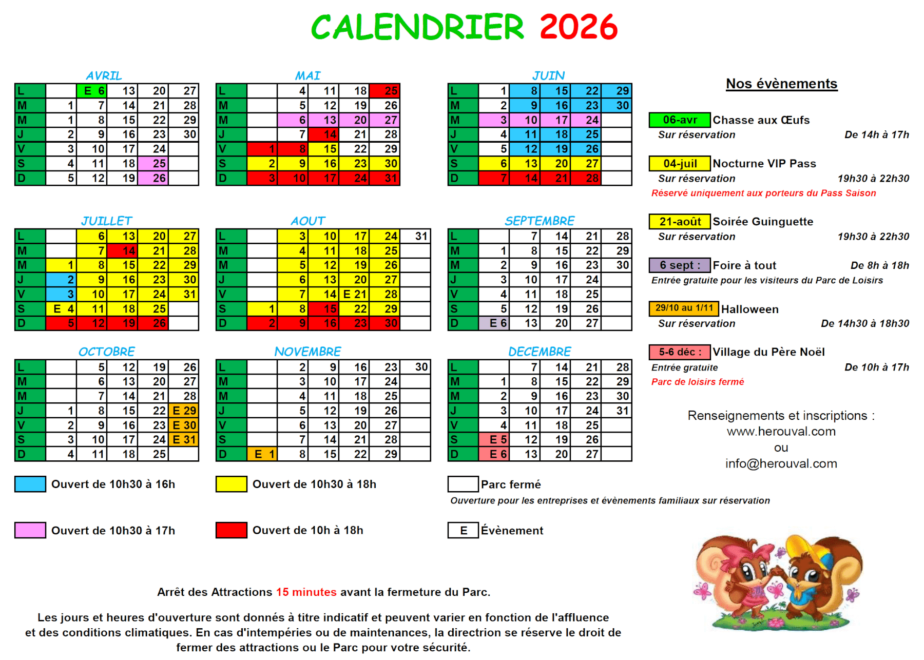 Calendrier 2026 Calendrier 2019